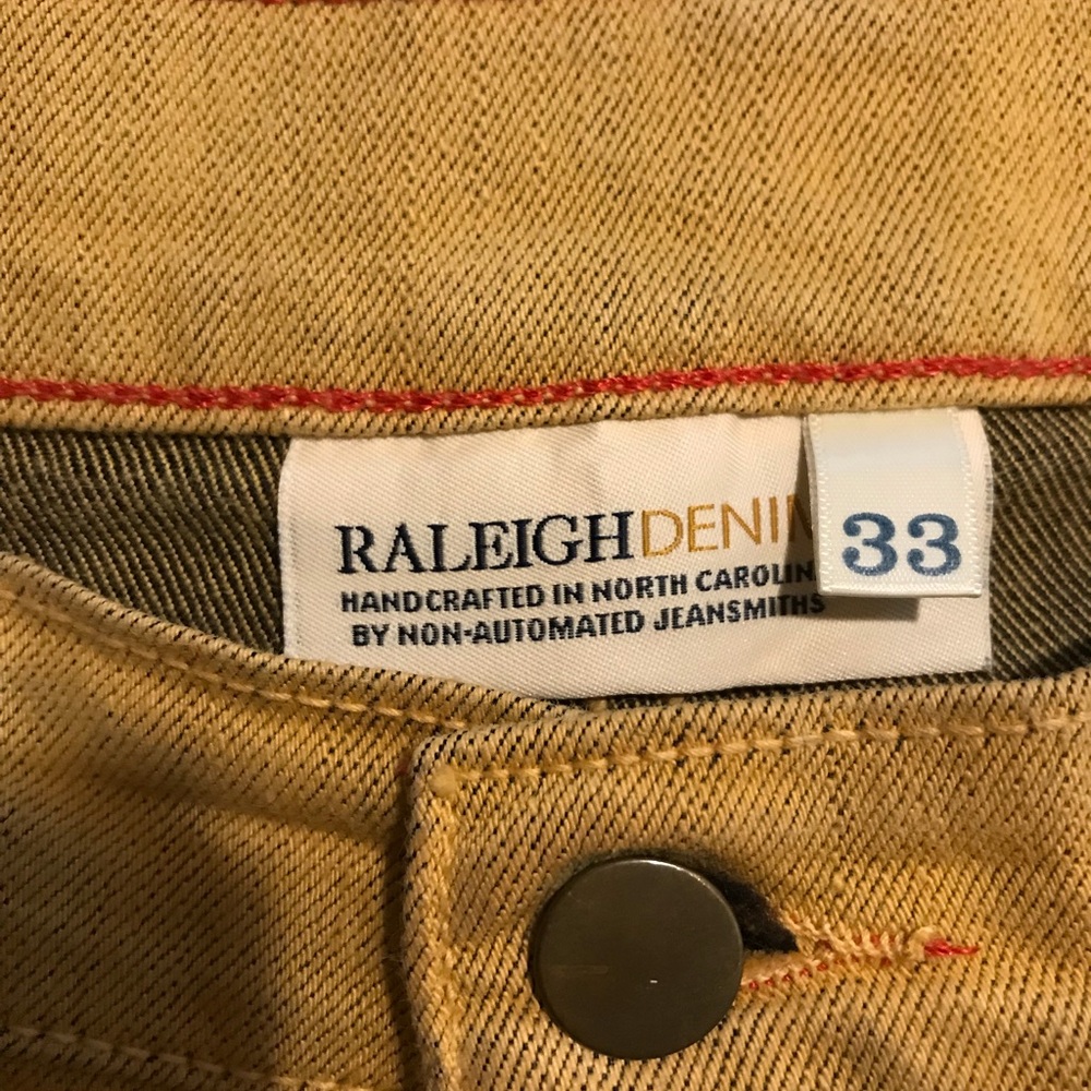 Raleigh denim size 33 Martin